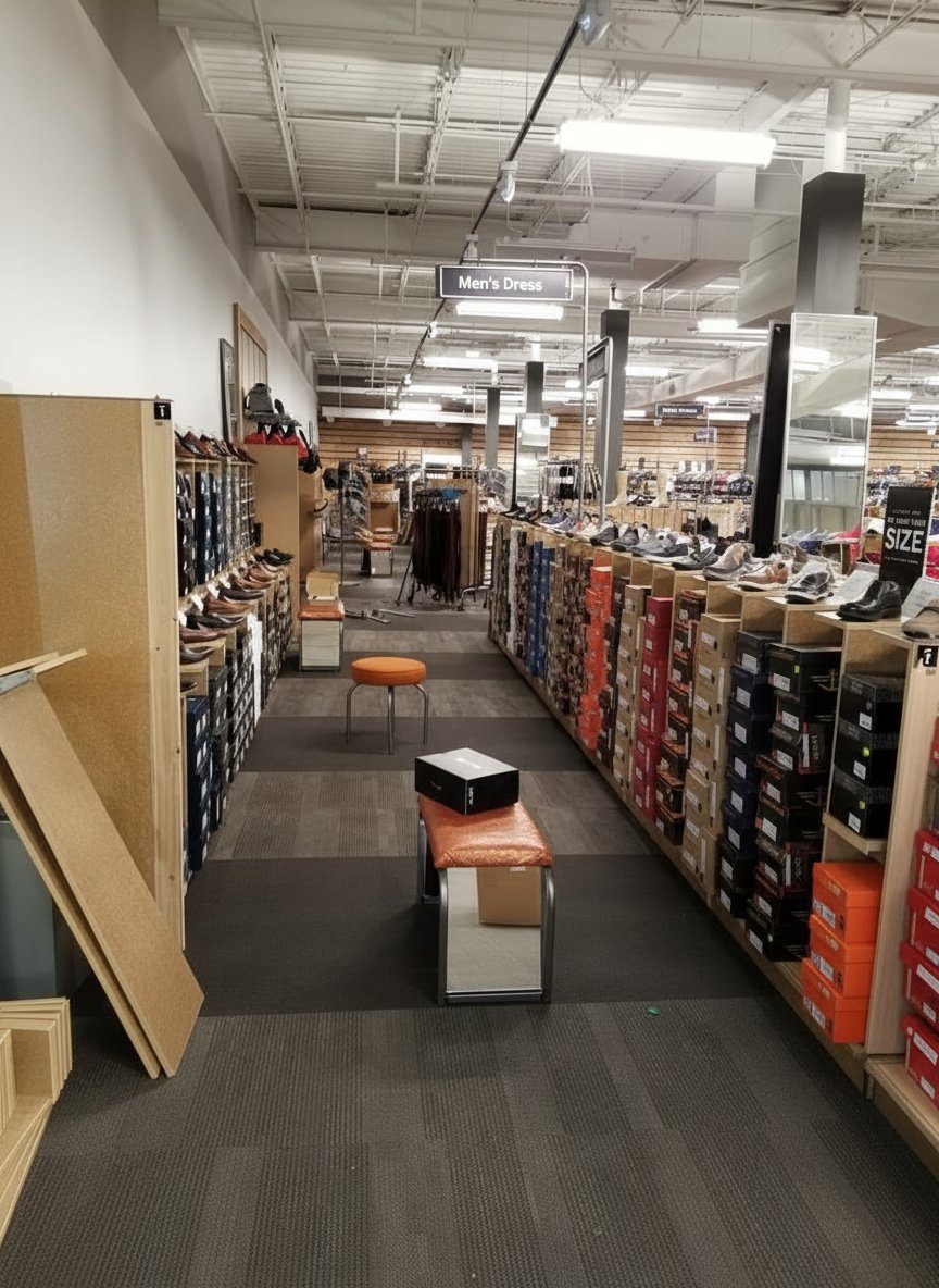 DSW store construction, Hyattsville, MD